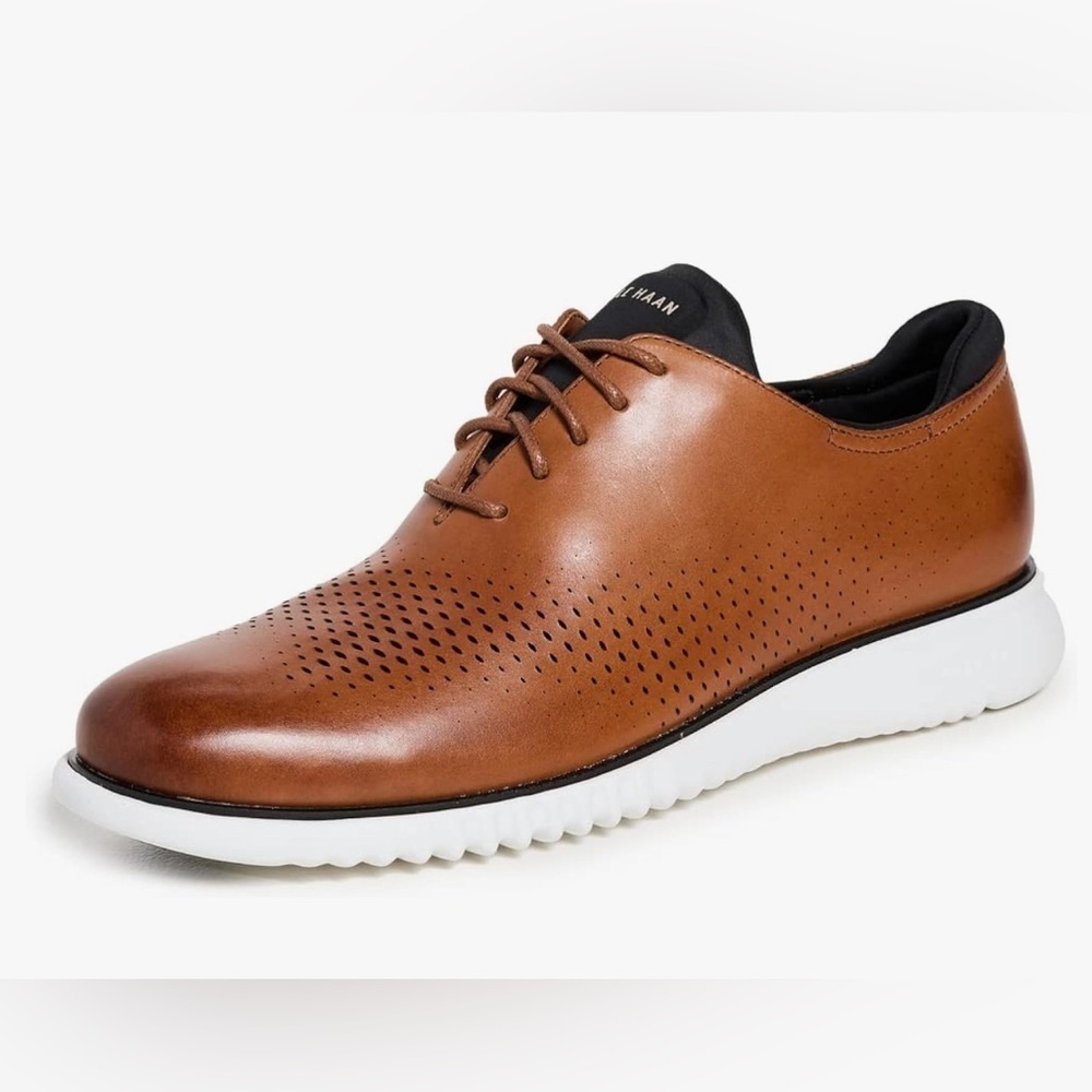 BRAND NEW Cole Haan 2 Zerogrand LSR WING BRITISH TAN/Ivory men’s size 10.5